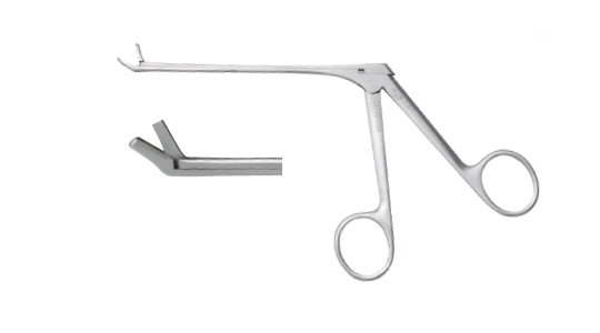 E414 nasal bone rongeur (bent 30 degrees, before the opening of the hollow)